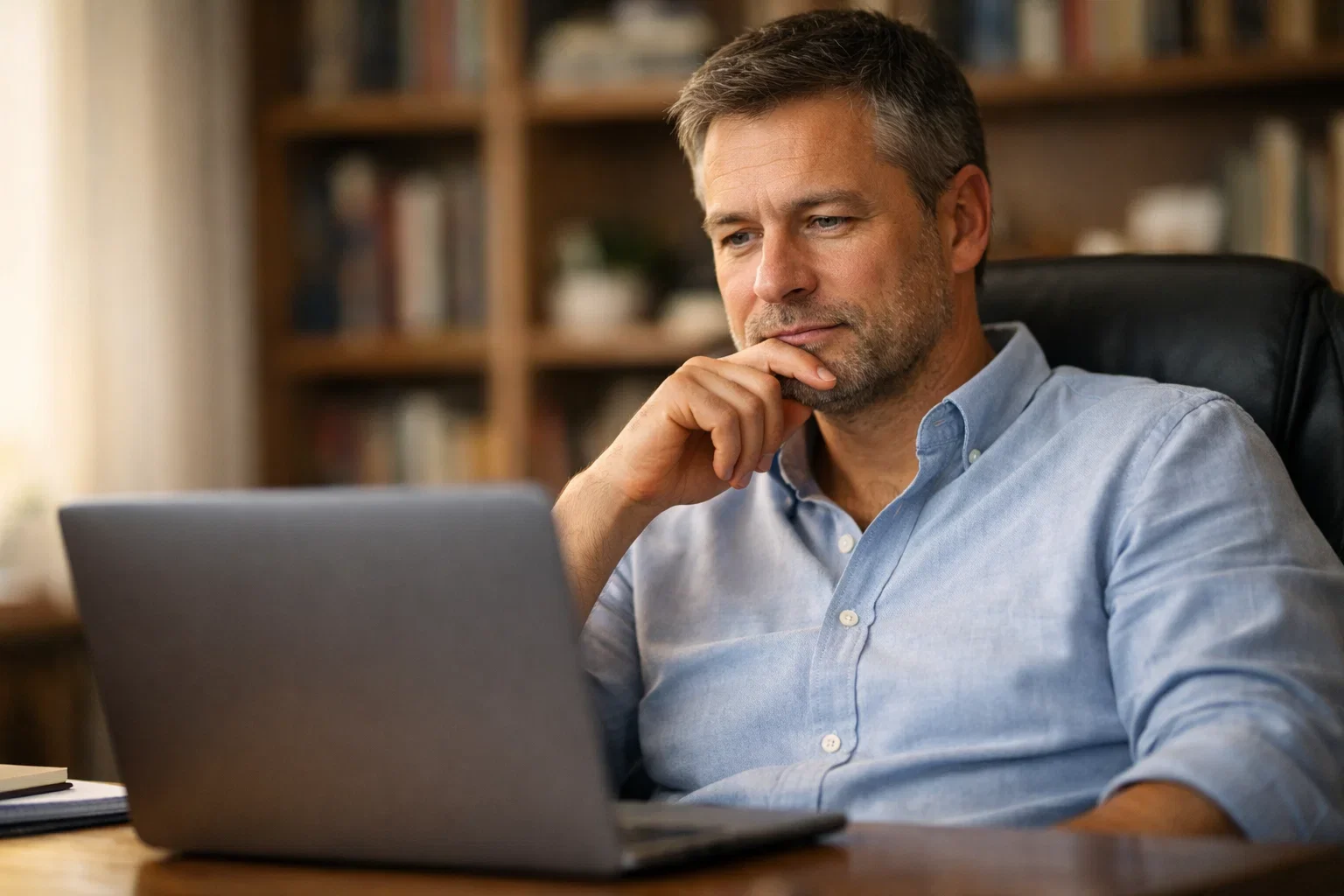 Nachdenklicher Mann lernt aus Wettfehlern